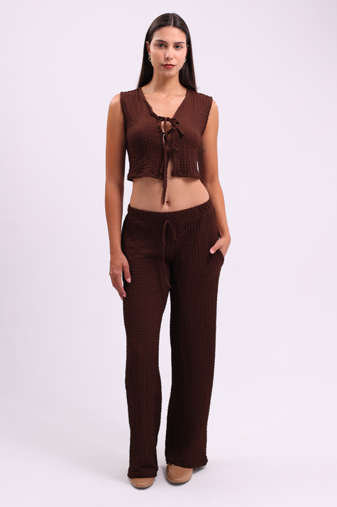 Brown Waffle Set