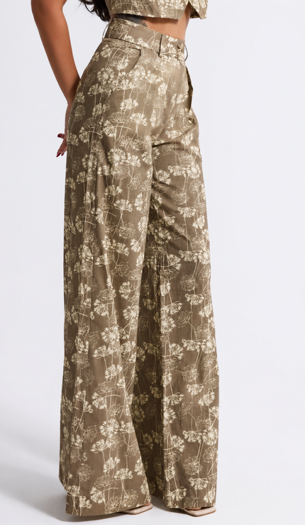 Floral Palazzo Pants
