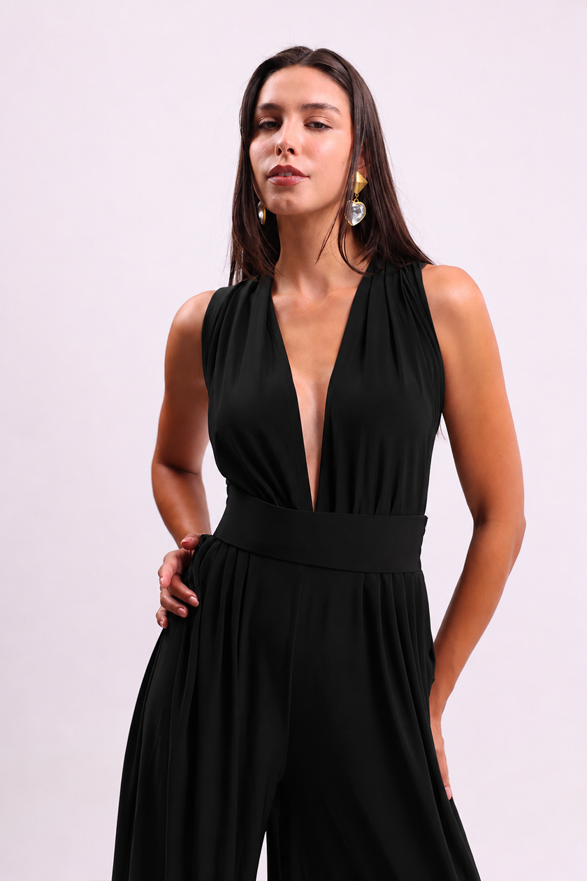 Multi-Way Black Jumpsuit