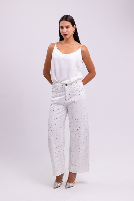 White Top with Diamond Pepe