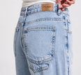 Light-Washed Blue Palazzo Baggy Design
