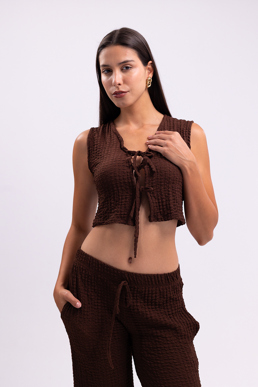 Brown Waffle Set