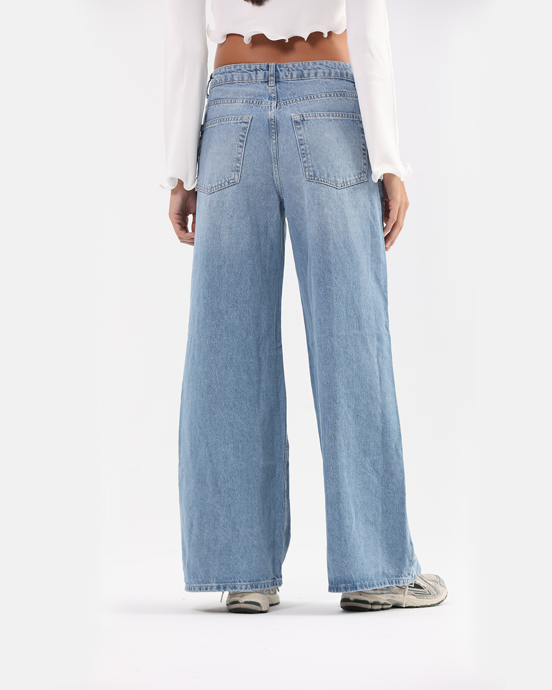 Splatter Wide-Leg jeans