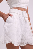 White Broderie Set