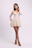 Off White Lace Dress