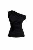 Black Asymmetrica Detailed Top