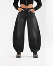 Big Air Black Denim Jeans