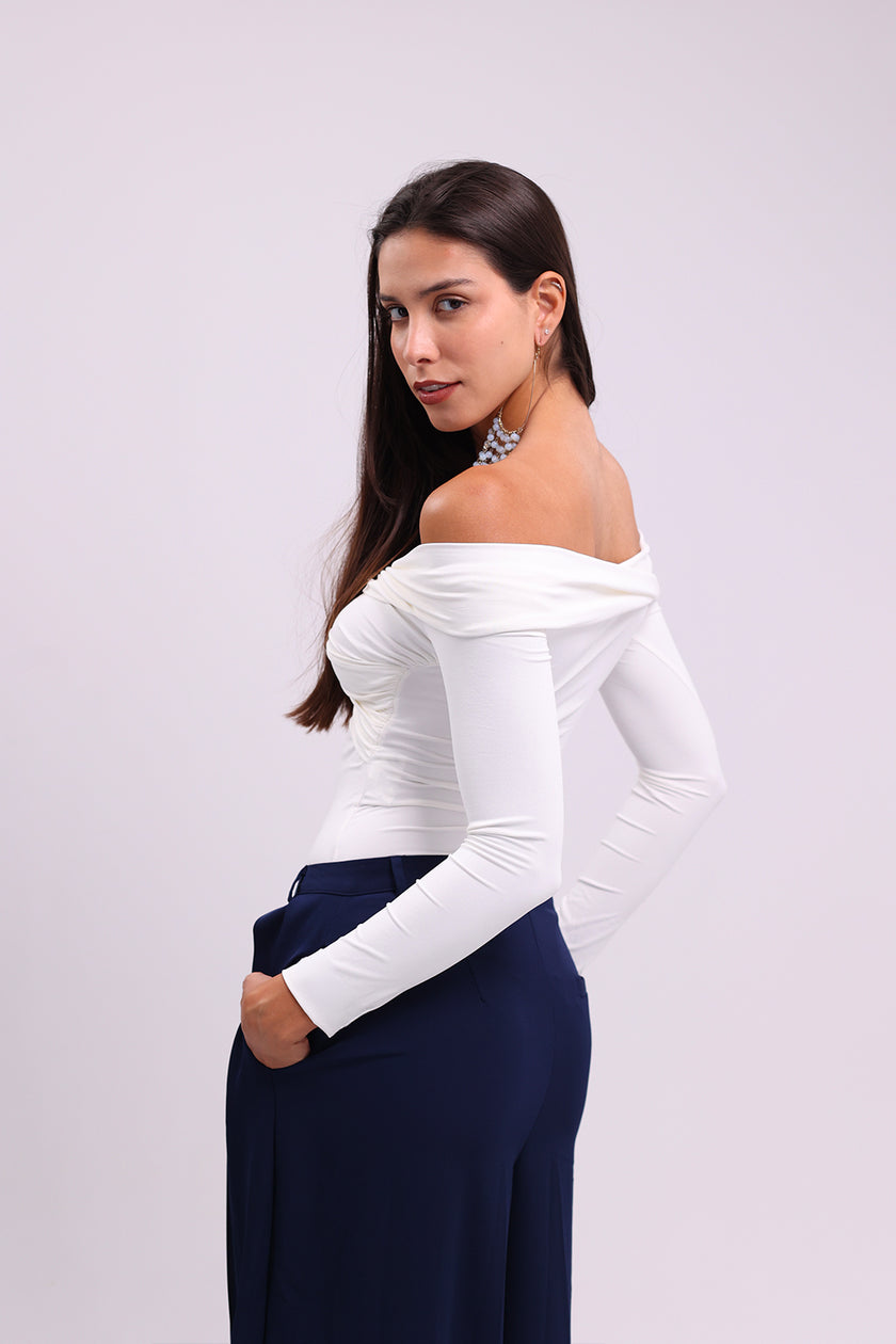 Twist Off-Shoulder Top
