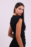 Accessory Detail Blouse Black