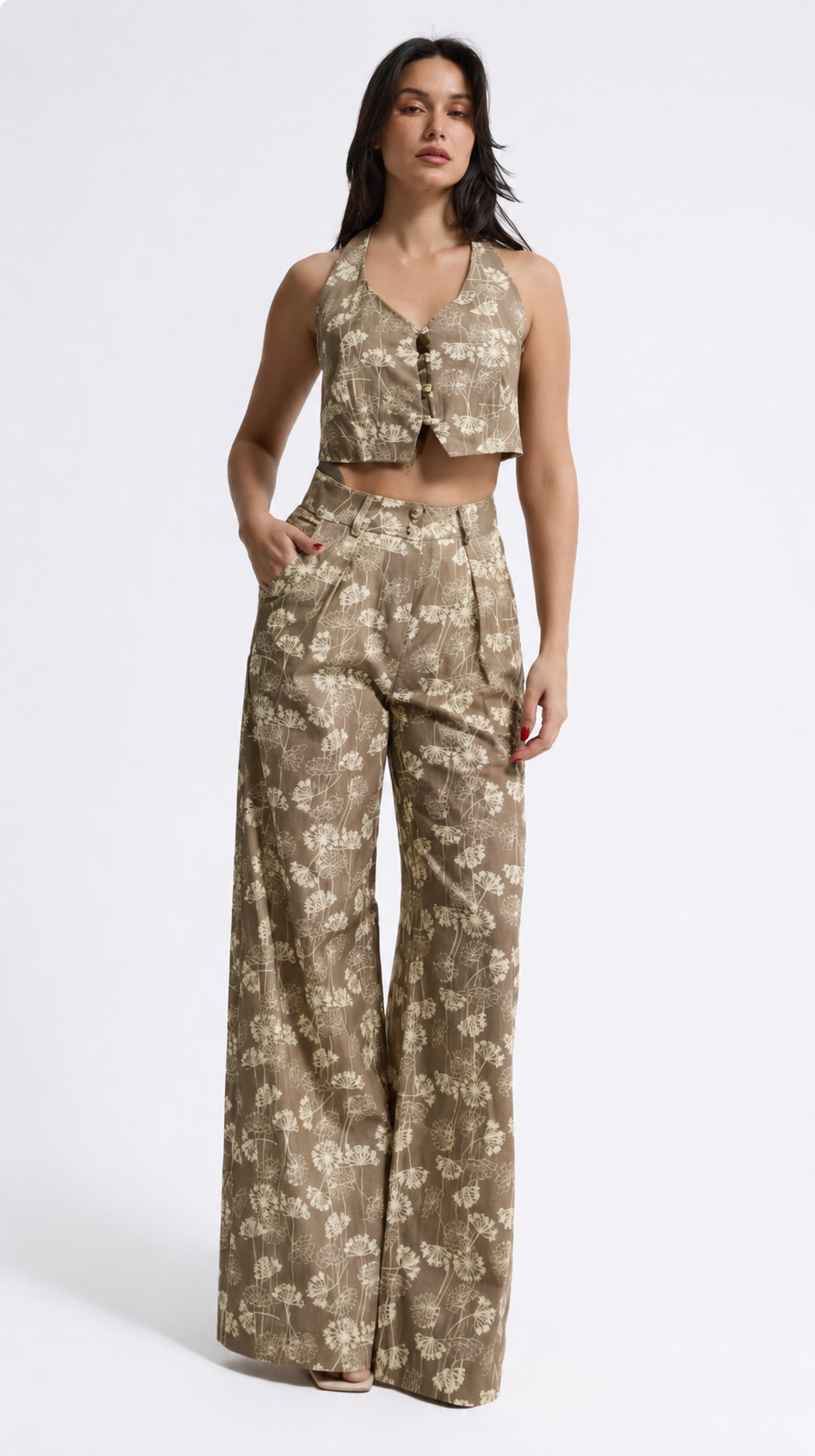 Floral Palazzo Pants