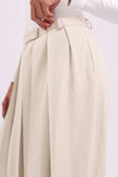 Off-White Pleasted Palazzo Pants