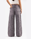 Distressed Wide-Leg jeans