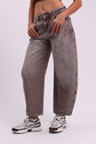 Brown Barrel Ballon Jeans