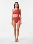 Paisley Cutout Rouge Swimsuit